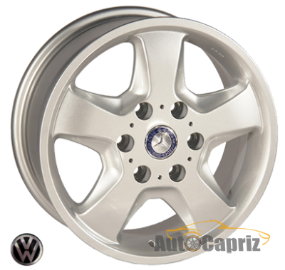 Диски Replica Mercedes Z491 S R16 W7.0 PCD6x130 ET50 DIA84.1  